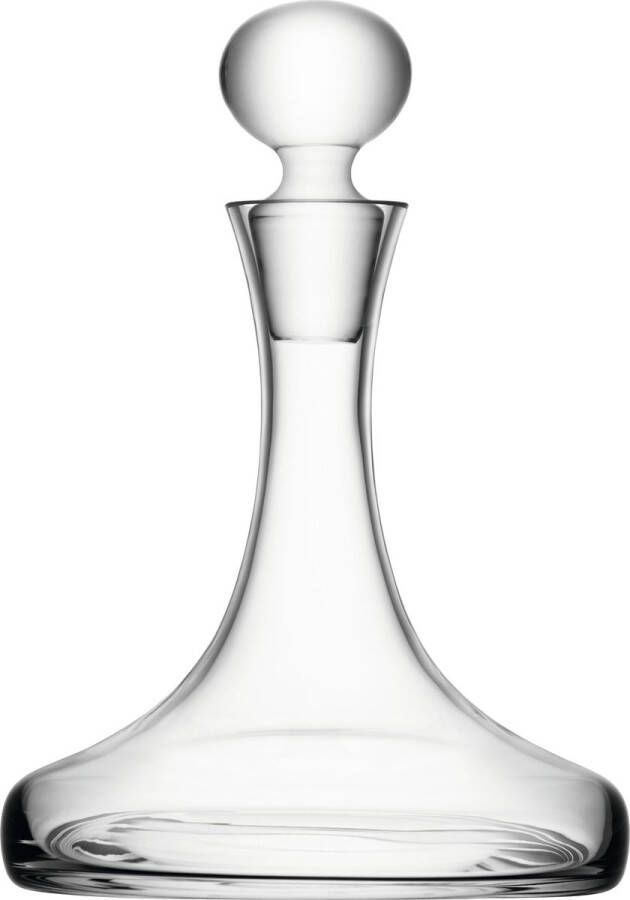 LSA L.S.A. Bar Karaf Breed 1 liter Glas Transparant