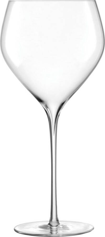 L.S.A. Savoy Rood Wijnglas 590 ml Set van 2 Stuks Glas Transparant