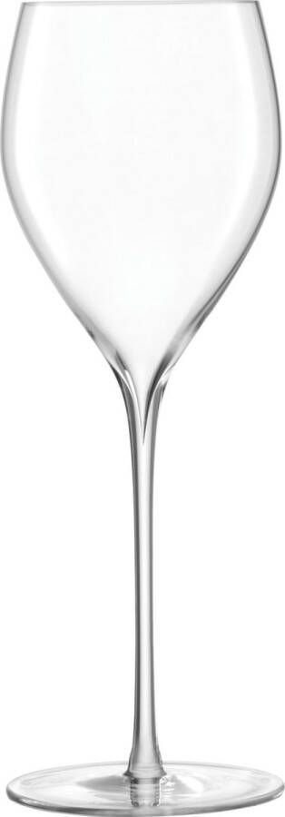 L.S.A. Savoy Wit Wijnglas 360 ml Set van 2 Stuks Glas Transparant