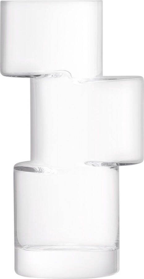 L.S.A. Tier Vaas 26 cm Glas Transparant