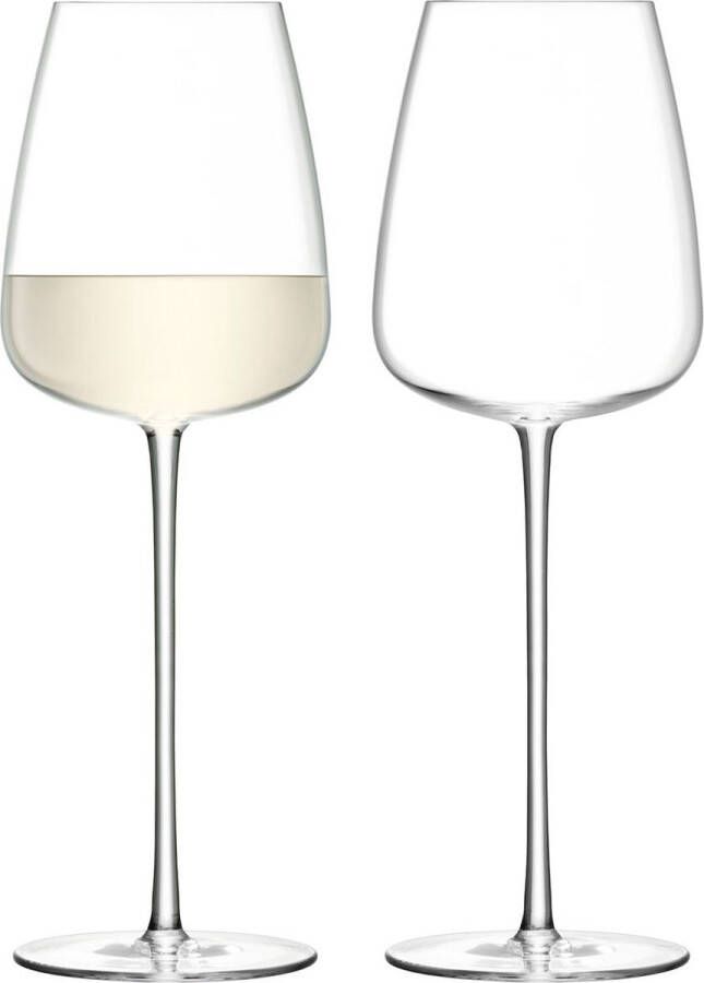 L.S.A. Wine Culture Wijnglas 690 ml Set van 2 Stuks Transparant