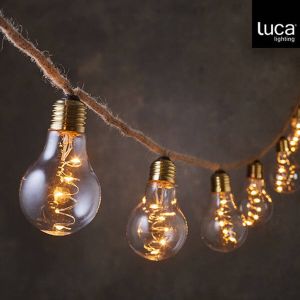 Luca lighting Partyverlichting aan Touw L315 cm Warm Wit
