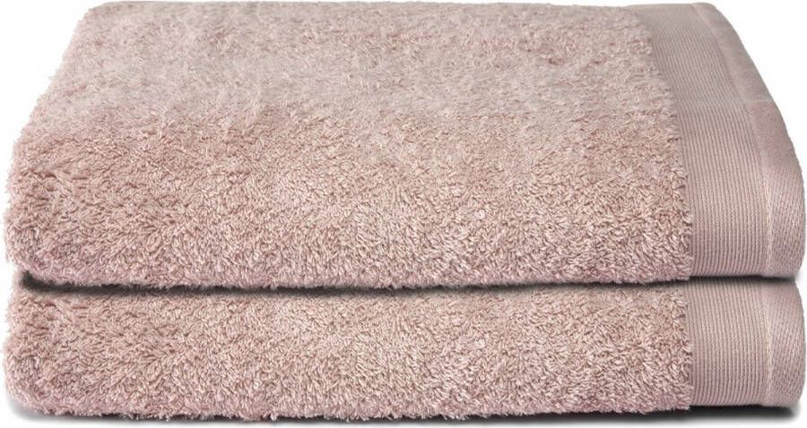 Lucca Douchelaken 2-pack 70x140 Pink