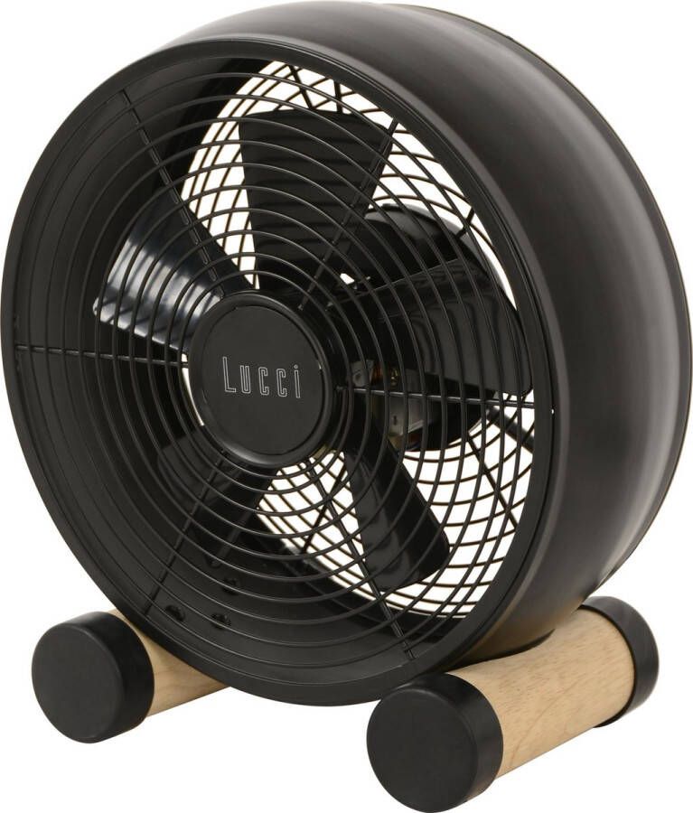 Beacon Lucci Air Ventilator BREEZE Zwart Ø 20cm 2 Standen 35Watt