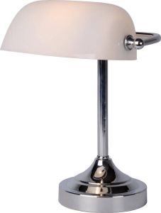 Lucide  BANKER Bureaulamp - Chroom