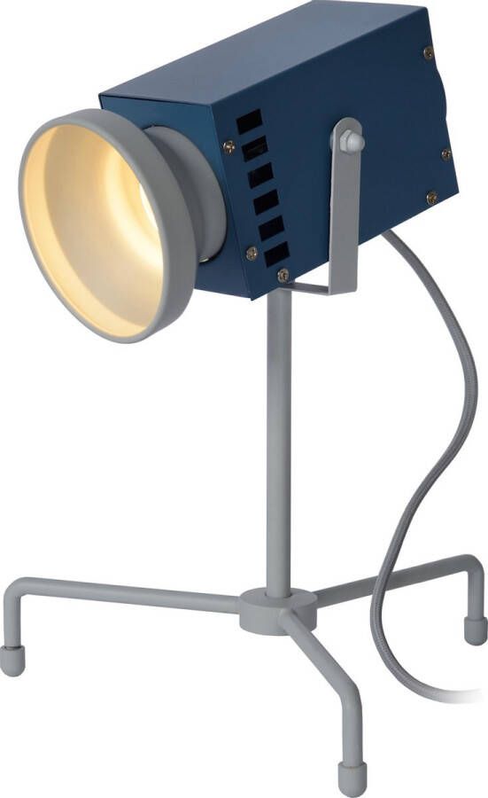 Lucide BEAMER Tafellamp Kinderkamer LED 1x3W 3000K Blauw