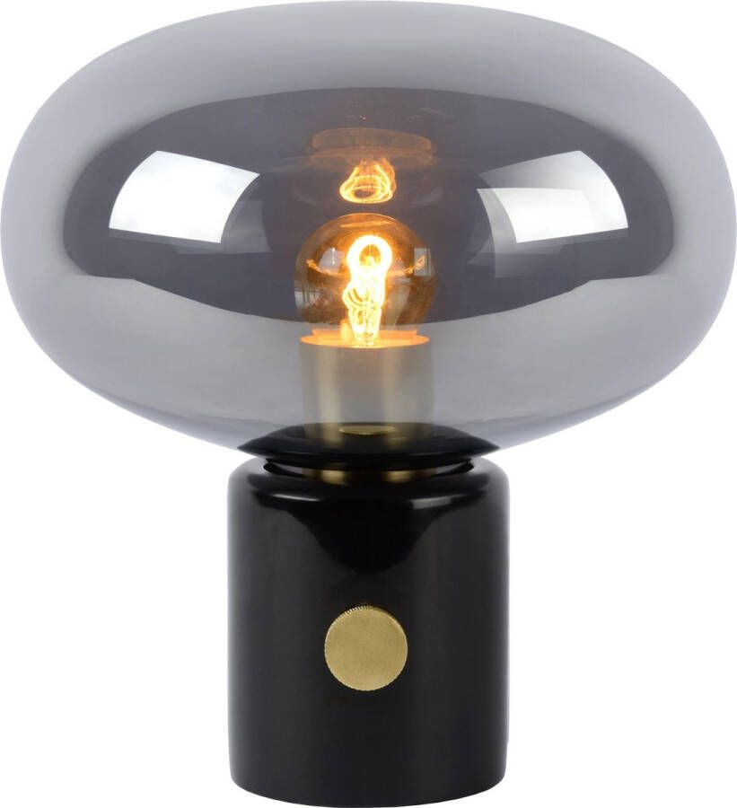 Lucide Tafellamp Charlize Zwart Marmer ⌀23cm E27
