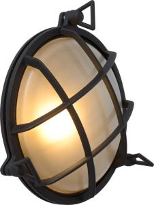 Lucide DUDLEY Wandlamp Buiten Ø 25 cm 1xE27 IP65 Zwart