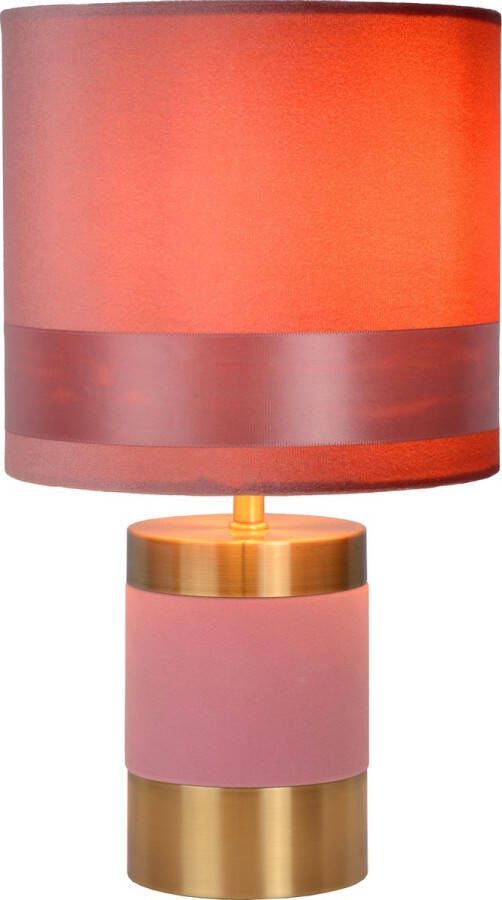 Lucide EXTRAVAGANZA FRIZZLE Tafellamp Ø 18 cm 1xE14 Roze