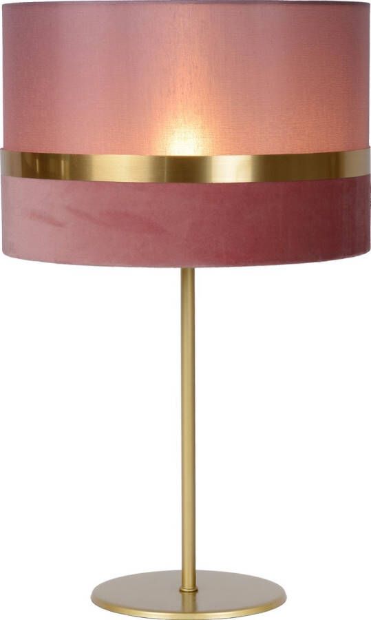 Lucide EXTRAVAGANZA TUSSE Tafellamp Ø 30 cm 1xE14 Roze