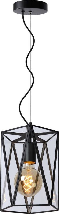 Lucide FERN Hanglamp Ø 20 cm 1xE27 Zwart