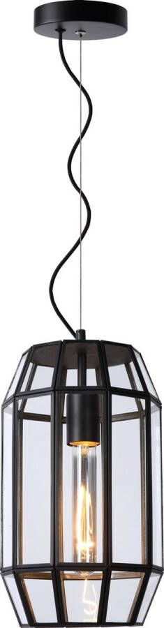 Lucide hanglamp Fern zwart Ø 20 cm Leen Bakker