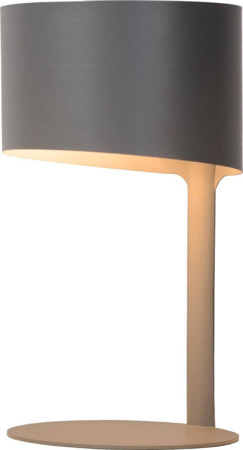 Lucide KNULLE Tafellamp Ø 15 cm 1xE14 Grijs