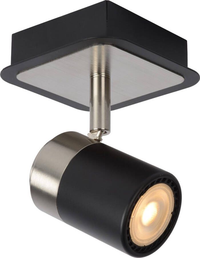 Lucide LENNERT Plafondspot LED Dimb. GU10 1x5W 3000K Zwart