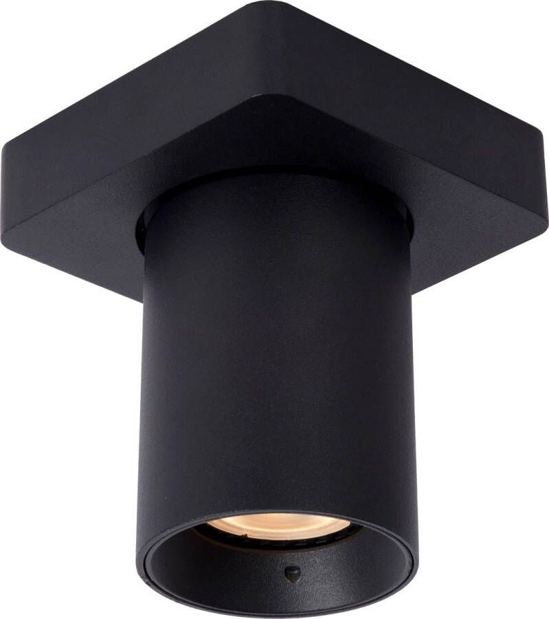 Lucide NIGEL Plafondspot LED Dim to warm GU10 1x5W 2200K 3000K Zwart