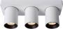Lucide NIGEL Plafondspot LED Dim to warm GU10 3x5W 2200K 3000K Wit - Thumbnail 1