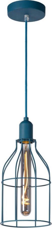 Lucide PAULIEN Hanglamp Kinderkamer Ø 15 cm 1xE27 Blauw