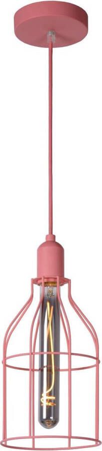 Lucide PAULIEN Hanglamp Kinderkamer Ø 15 cm 1xE27 Roze