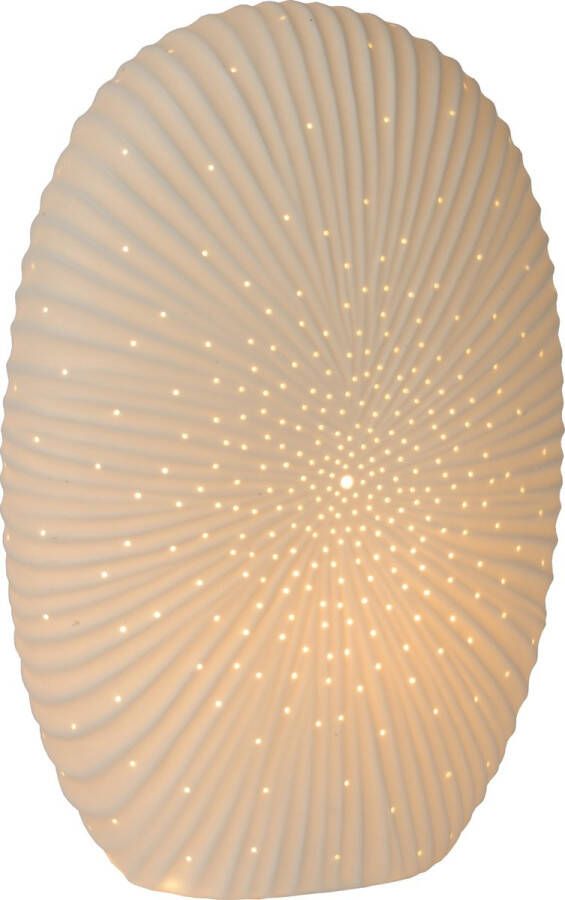 Lucide tafellamp Shelly wit 22 3x10 3x32 6 cm Leen Bakker