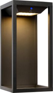 Lucide TENSO SOLAR Wandlamp Buiten LED 1x2 2W 3000K IP54 Antraciet