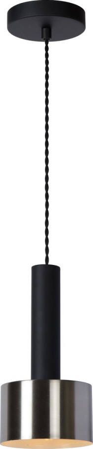 Lucide Teun Hanglamp Ø 13 Cm 1xe27 Zwart