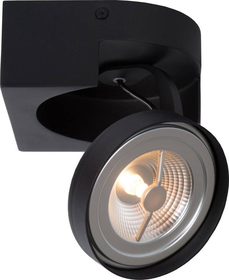 Lucide VERSUM AR111 Plafondspot LED Dimb. AR111 1x10W 2700K Zwart