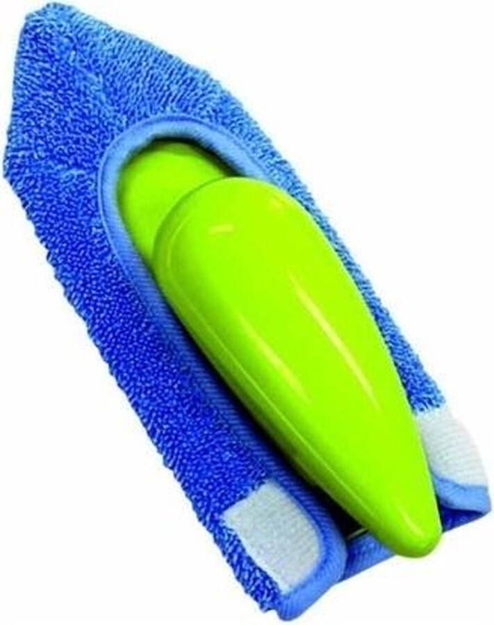 Silva Microvezel hand mop handmop voor keukens ramen auto's handmop voor Keukens ramen auto's oordeel magische reiningsdoek speciale ontwikkeling van poëziedocumenten multifunctioneel wit (2 stuks)