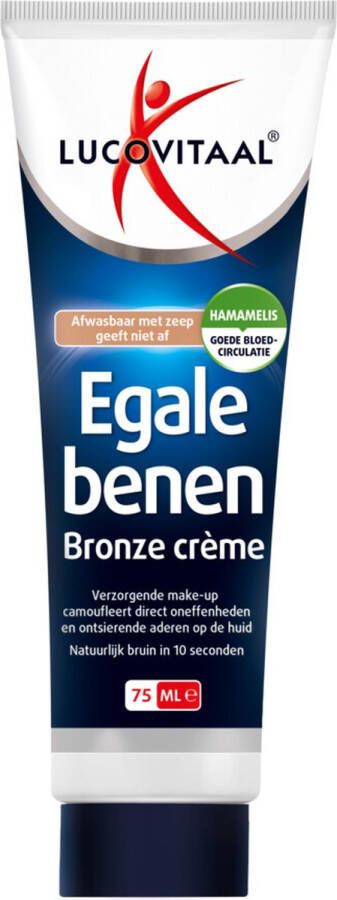 Lucovitaal 3x Egale Benen Bronze Crème 75 ml