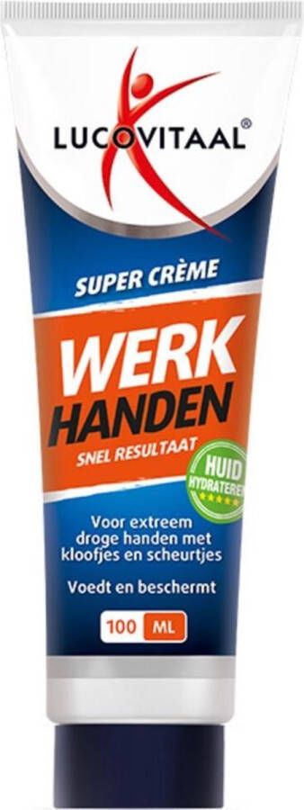 Lucovitaal 3x Werkhanden crème 100 ml