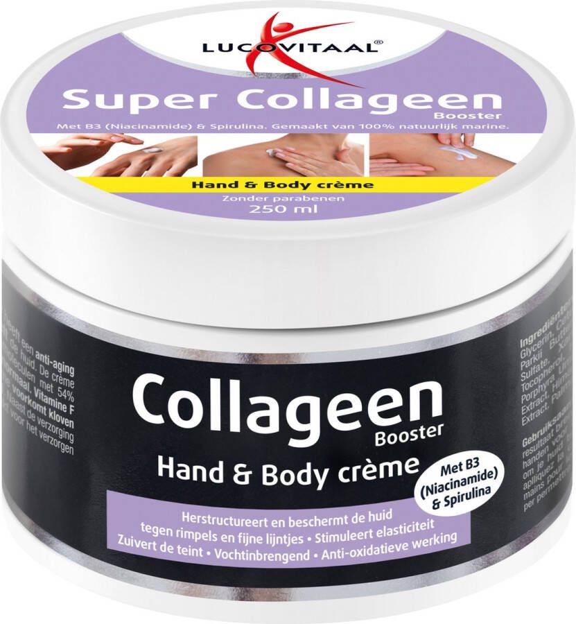 Lucovitaal Super Collageen Hand & Body Crème 250ml