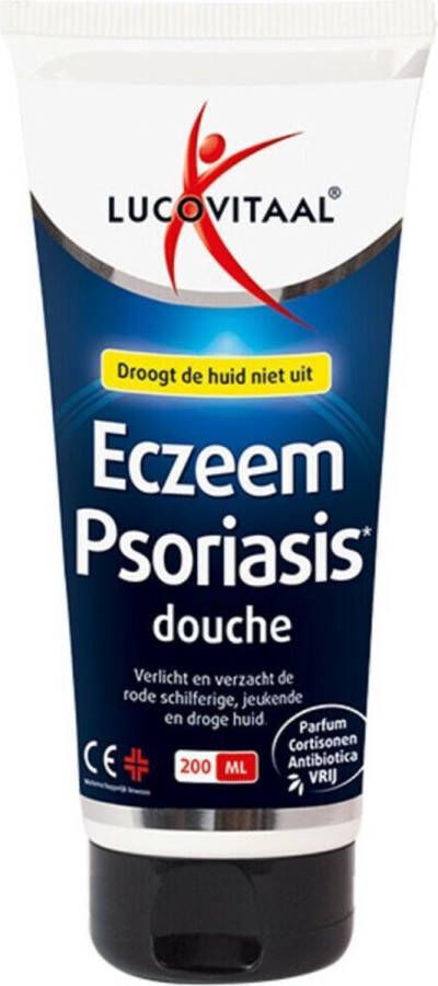 Lucovitaal Eczeem Psoriasis Douche gel 200 mililiter Medisch hulpmiddel