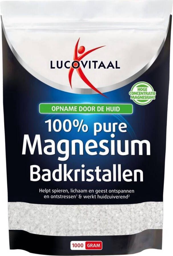 Lucovitaal Magnesium Badkristallen 1000 gr