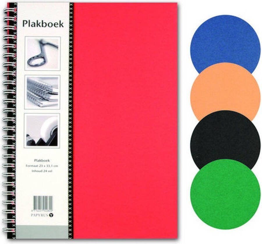 Lucra Plakboek neutraal 230x330mm 10stuks