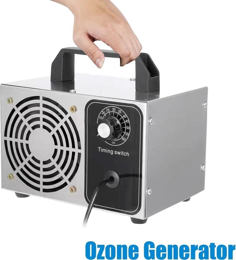 Lucrum X-Qlusive Ozongenerator Ozon Generator Luchtreiniger Ionisator Generator 28000mg h 100m2 Bereik 120W