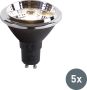 LUEDD Set Van 5 Gu10 Led Lamp Ar70 6w 475 Lm 3000k - Thumbnail 1