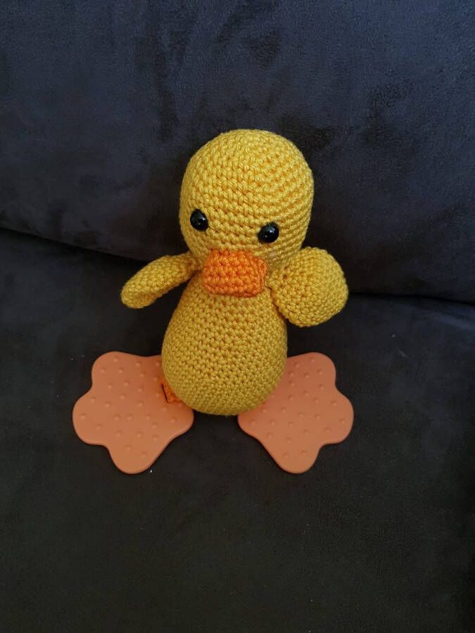 LuFa Creaties Rammelaar eendje Jop