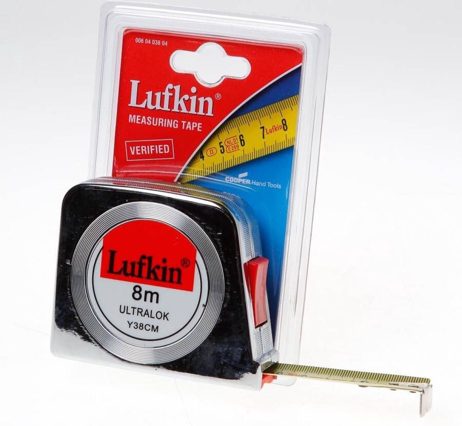 Lufkin Ultralok Rolmaat 19mm x 8m Y38CM