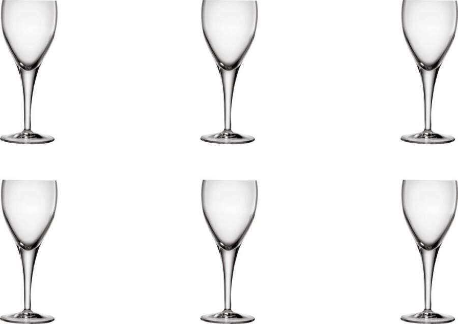 Luigi Bormioli Port sherryglas Michelangelo 19 cl Transparant 6 stuks