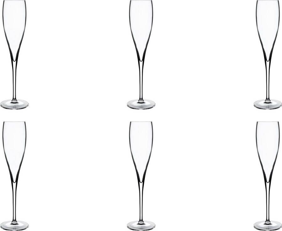 Luigi Bormioli Vinoteque Champagneglas 17 5 cl 6 stuks