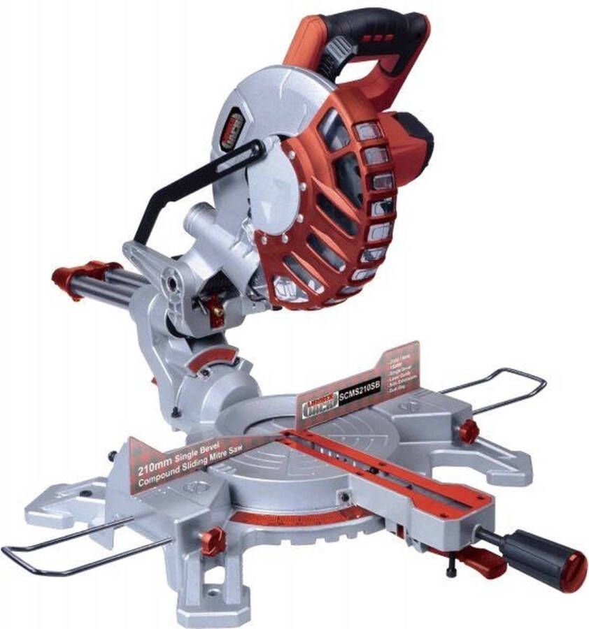 Lumberjack Afkortzaag met trekfunctie SCMS210SB 1 zijde kantelend