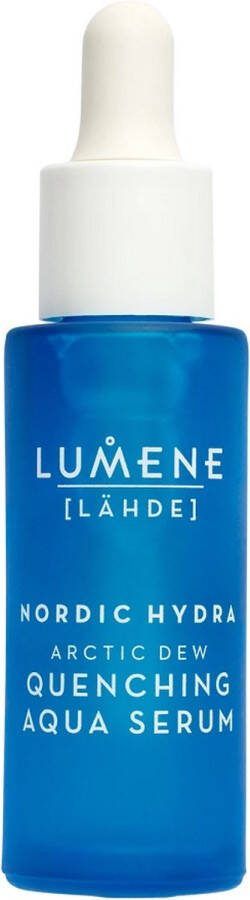 Lumene Nordic Hydra Lahde Arctic Dew Quenching Aqua Serum Hydraterend Gezichtsserum 30ml