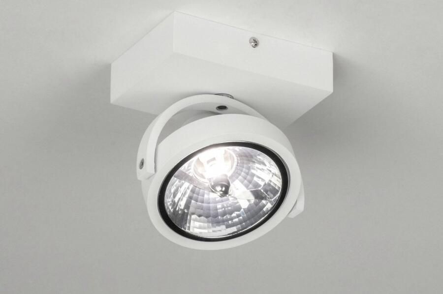 Lumidora Opbouwspot 73575 G9 Wit Aluminium
