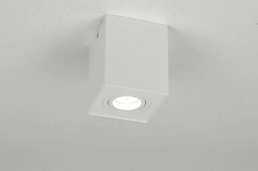 Lumidora Opbouwspot 71341 GU10 Wit Metaal