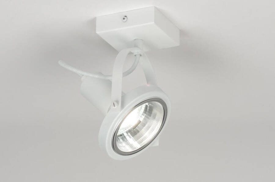 Lumidora Opbouwspot 72246 GU10 Wit Metaal