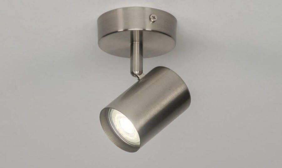 Lumidora Opbouwspot 72603 GU10 Staalgrijs Metaal
