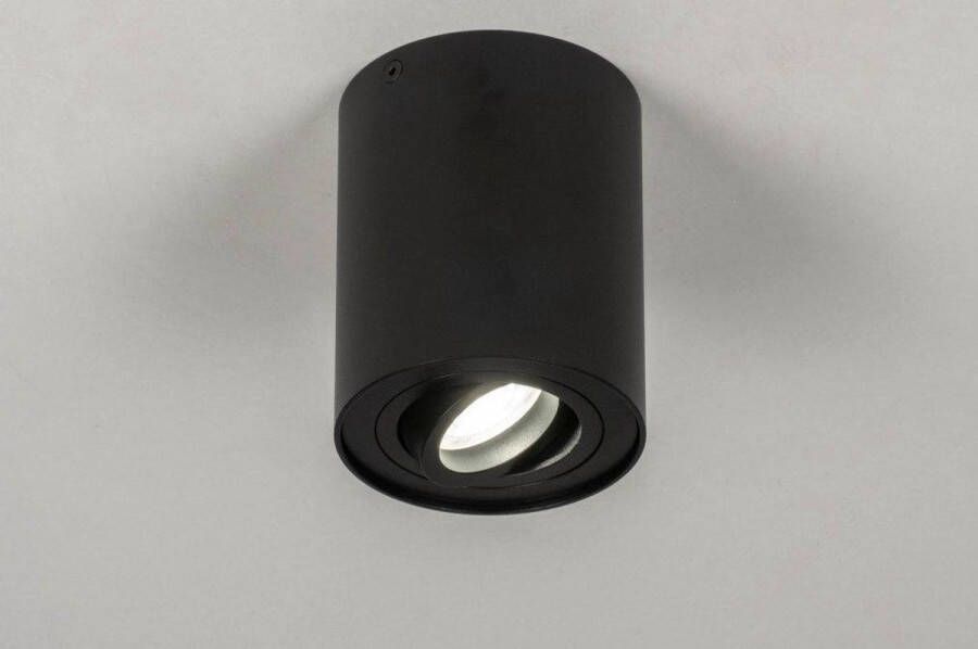 Lumidora Opbouwspot 73721 GU10 Zwart Aluminium ⌀ 9.7 cm
