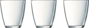 Luminarc 12x Stuks drinkglazen waterglazen transparant 250 ml Glazen Drinkglas waterglas sapglas