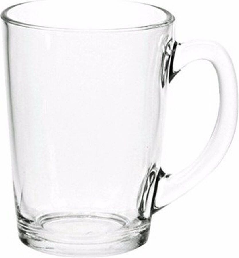 Luminarc 24x Thee glazen bekers 320 ml Basis theeservies