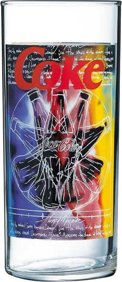 Luminarc COCA COLA GLAS BRAZIL 27 CL SET VAN 4 STUKS