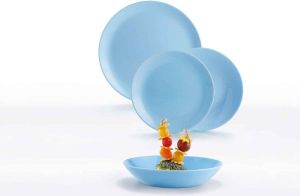 Luminarc Serviesset Diwali Blauw Glas (18 Onderdelen)